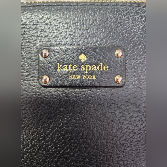 Kate Spade Black Dome Satchel, Wallet, & Card Holder 3 PC Set - EUC - Picture 7 of 13